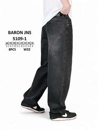 Джинсы God Baron 5109-1 black - делук