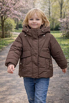 Куртка Major YX6632 brown - делук