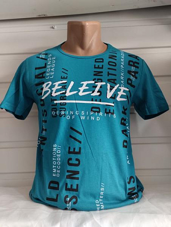 Футболка Panda 1801 blue - делук