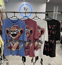 Футболка Saint Wish 0935 mix - делук