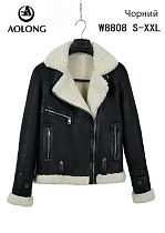 Куртка Dgmd W8808 black-white - делук