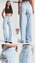 Джинсы Jeans Style 3426-100 l.blue - делук