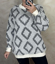 Свитер Levisha 25409 grey - делук