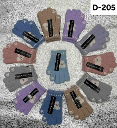 Перчатки Рукавичка D205 mix - делук