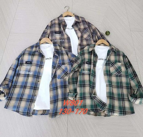 Рубашка Фунтик 801 l.blue - делук