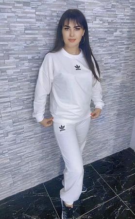 Костюм Спорт Newe NW642 white - делук