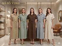 Платье Dorimodes V2060 brown - делук
