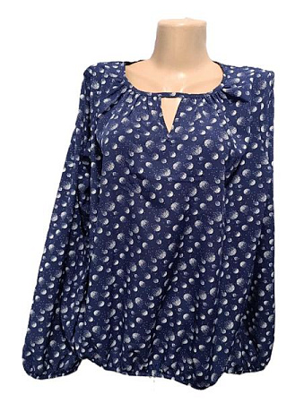 Блузка Bishoff 587 navy - делук