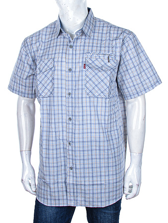 Рубашка Logaster A703-6 grey - делук