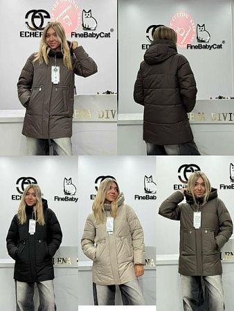 Куртка Yafeier 25107 grey - делук