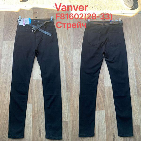 Джинсы Vanver F81602 black - делук