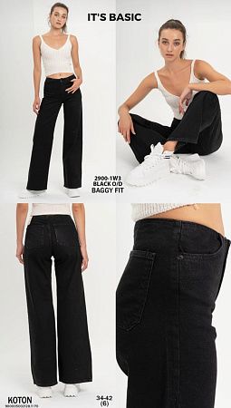 Джинсы Jeans Style 2900-1 black - делук
