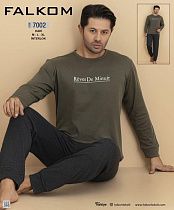 Пижама Romeo Life 7002 khaki - делук