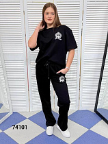 Костюм Спорт Mmc Clothes 74101 black - делук