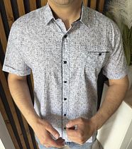 Рубашка Nik 56416 grey - делук