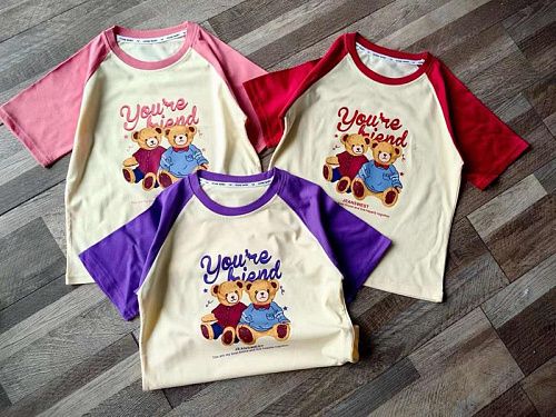 Футболка Фунтик 247 l.beige-purple - делук