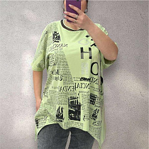 Футболка Levisha 25319 mint - делук