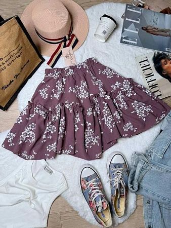 Юбка Arina 1603 purple - делук