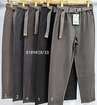 Штаны Immei 8189-3 beige - делук