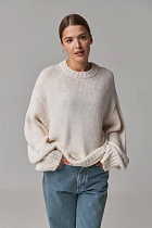 Свитер Lora LR815 l.beige - делук