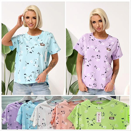 Футболка Lola LL556 mix - делук