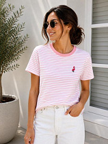 Футболка New Season F022 pink - делук