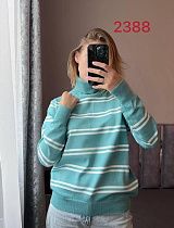 Свитер Fsn 2388 l.blue - делук