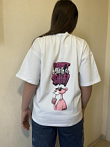 Футболка Moda School M527 white - делук