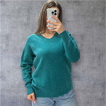 Свитер Elena&Vika 25515 green - делук
