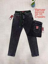 Джинсы Vanver B82028 black - делук