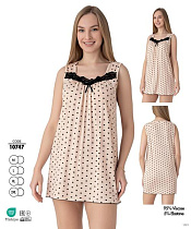 Ночнушка Cotpark 10747 beige - делук