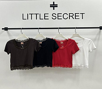 Топ Little Secret 2102 black - делук