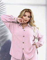 Рубашка Loren 863 pink - делук