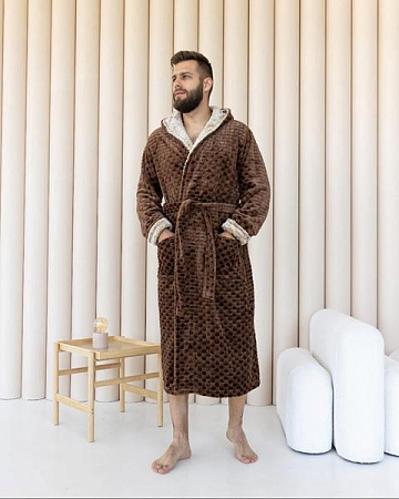 Халат Estima E2 brown - делук