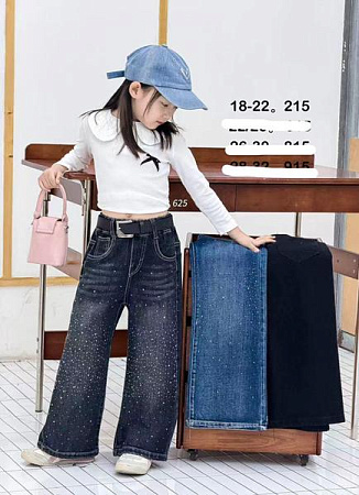 Джинсы Fashion Kids 215 blue - делук