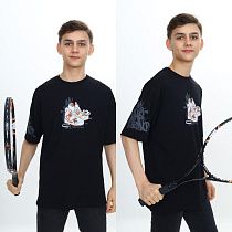 Футболка Mmz M183 black - делук