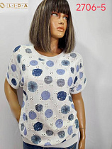 Футболка Lida 2706-5 blue - делук