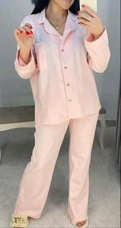 Пижама 002 pink - делук