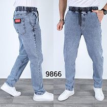 Джинсы God Baron 9866 l.blue - делук