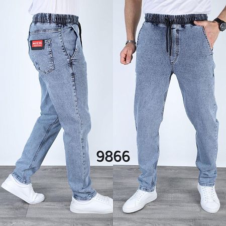 Джинсы God Baron 9866 l.blue - делук