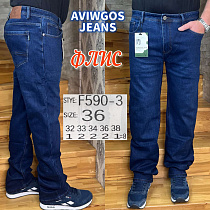 Джинсы God Baron F590-3 blue - делук