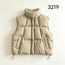 Жилетка Flong 3219 beige - делук
