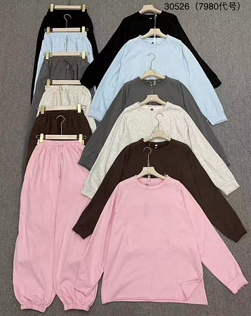 Костюм Спорт Liopt 30526 pink - делук