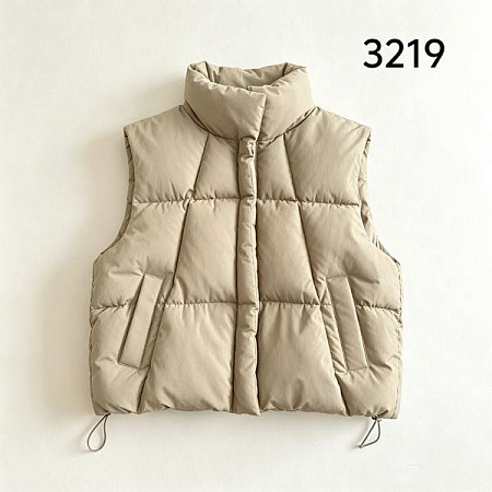 Жилетка Flong 3219 beige - делук