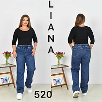 Джинсы Liana Denim 520 blue - делук