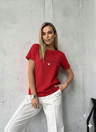 Футболка Iraopt IR152 red - делук