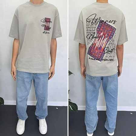 Футболка I8Denim 90579 grey - делук
