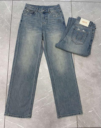 Джинсы Saint Wish 66893 l.blue - делук