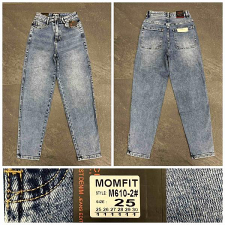 Джинсы Lili M610-2 l.blue - делук