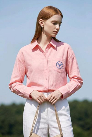 Рубашка Kosta 3567 pink - делук